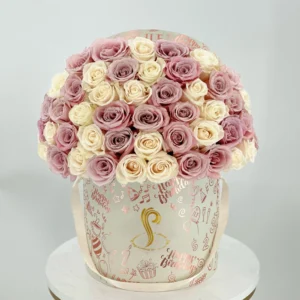 "Beautiful Happy Birthday Roses by Sweets Petals, featuring a vibrant arrangement of fresh roses, perfect for celebrating a special birthday."